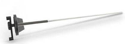 Ручка для чугунного поворотного Шибера L-500 мм