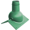 Krovent Pipe-Cone коньковый элемент для любого типа кровли Зеленый (RAL 6005)